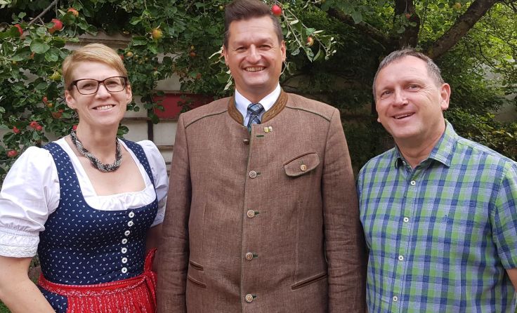 V. l.: Judith Stabl, Michael Gruber und Harald Riedler (Foto: FPÖ)