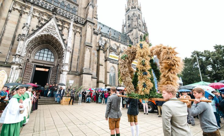 Gemeinsam Traditionen leben und lebendig halten – Erntedank in der Stadt (Foto: LK OÖ)