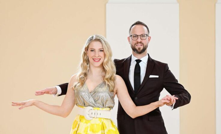 Perfekt vorbereitet mit Hochzeitskursen der Tanzschule Santner. (Foto: Markus Wenzel)