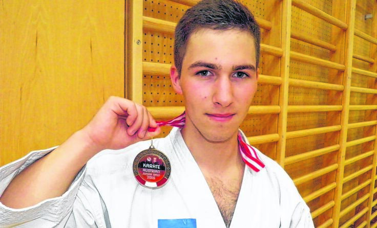 Manuel Gorjanac sicherte sich Bronze beim größten Karateturnier Europas