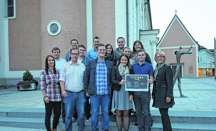 Das neue Team der JVP Grieskirchen Foto: JVP Grieskirchen