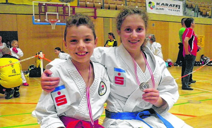 Tobias Haslinger und Patricia Reiter zeigten ihr Können beim Nachwuchs-Cup. 