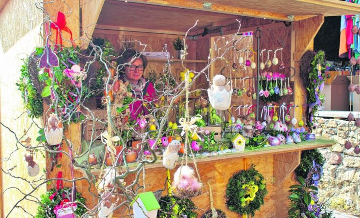Am Ausstellungswochenende in Bad Kreuzen war die Vorfreude auf das Osterfest zu spüren. 