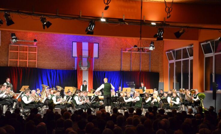 Die Rieder Musiker erwiesen sich als wahre Publikumsmagneten. 