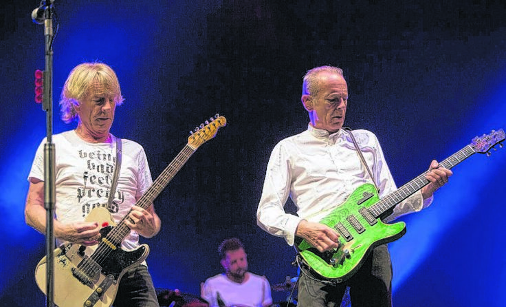 Die Kultband Status Quo begeisterte beim Clamrock-Festival mit ihren Hits. Foto: Josef Moritz
