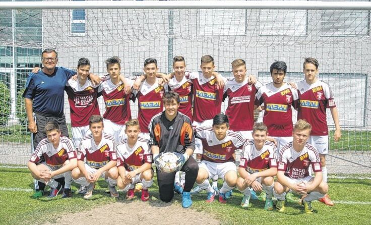 Coach Anton Lausegger war stolz auf die Leistung seiner Schützlinge. 