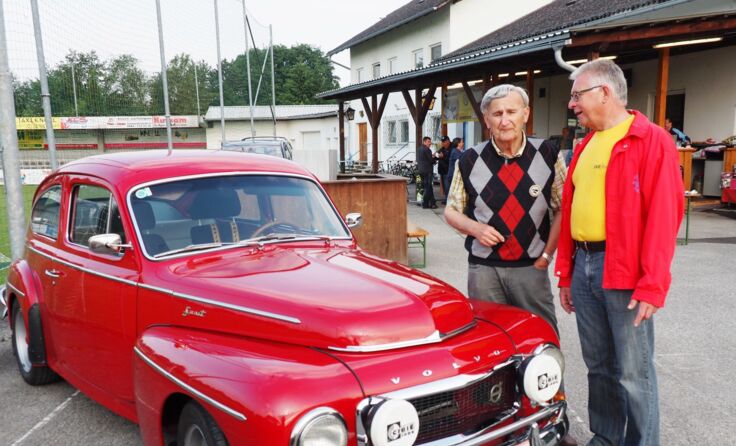 Am ASKÖ Sportplatz gab es vielerlei Raritäten zu bestaunen.