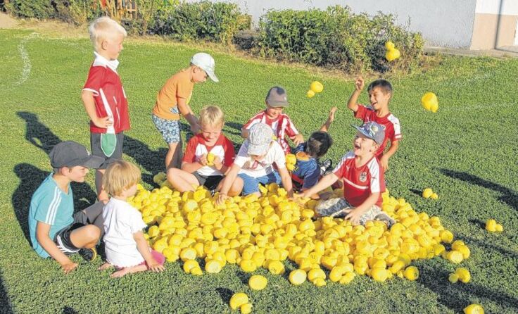 Die Naarner Kids fiebern bereits der diesjährigen Entenrallye entgegen.