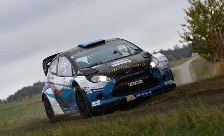 Gerald Rigler und Martin Rossgatterer wussten den WRC-Boliden zu bändigen. Foto: Harald Illmer 