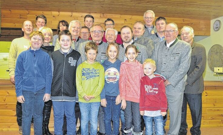Die Perger Schützenfamilie startete mit einem gemeinsamen Treffen ins neue Jahr. 