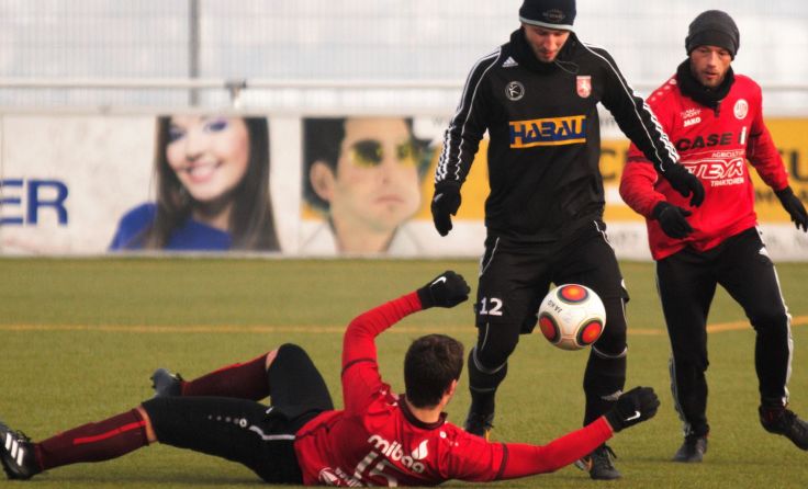 Fotograf Dietmar Piessenberger war beim Auftakt der Union Perg-Testspielserie in Dietach dabei. 