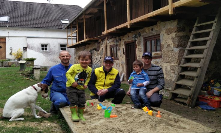 Die "Sandmänner" waren auch in der Gemeinde St.Thomas am Blasenstein unterwegs. 