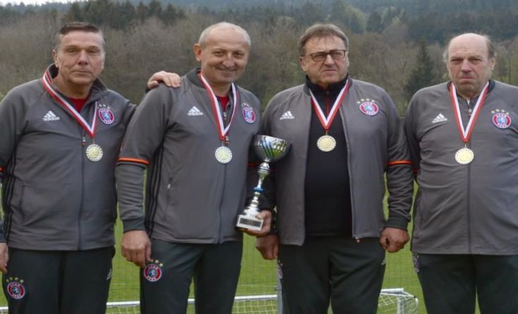 v.l.: Hannes Weinberger, Josef Brunner, Rudolf Pichler und Erich Kaltenberger 