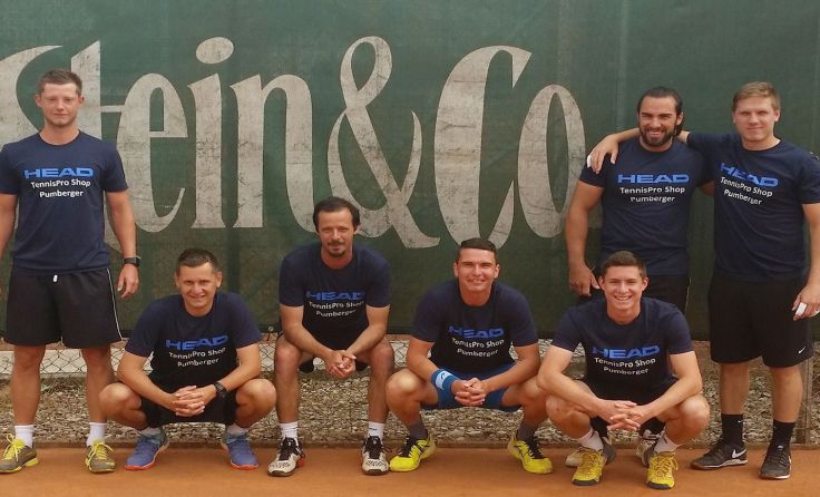 Das erfolgreiche Tennis-Team der Union Stein & Co Mauthausen.