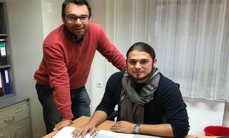 Fabio König trat die Nachfolge von Franz Schützeneder an. 