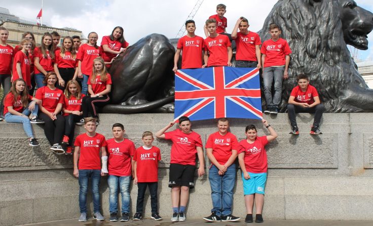 Die London-Tage wurden für die Kids aus der Donaustadt zu einem unvergesslichen Erlebnis. 