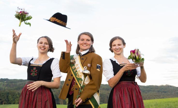 Die Mitglieder des MV Schwertberg heißen alle Musikfreunde herzlich willkommen. Foto: F. Lageder 