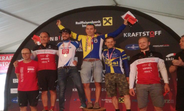 Andreas Wasner schaffte als Dritter den Sprung aufs Podium.