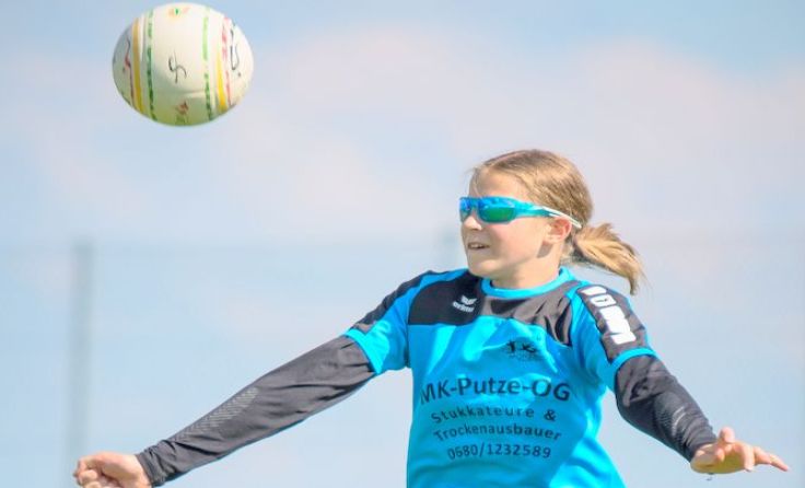 Pia Pils zählt zu den größten Talenten im heimischen Faustballnachwuchs.