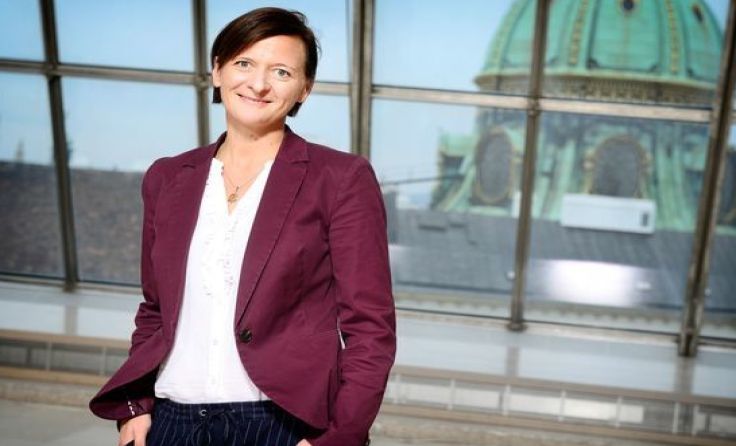 Sabine Schatz (SPÖ) sagt Nein zum Atommüll-Endlager in Grenznähe. Foto: Johannes Zinner 
