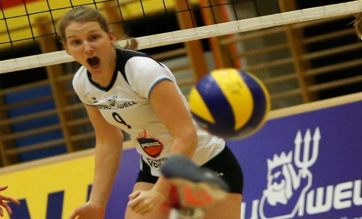 Die SG Prinz Brunnenbau Volleys eilt 2019 weiterhin von Sieg zu Sieg. Foto: Berles 