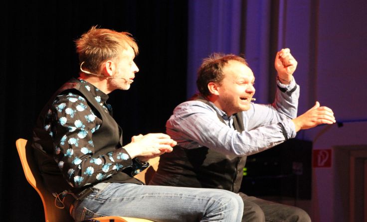 BlöZinger zeigten ihr neues Programm mit dem Titel "Vorzügliche Betrachtungen". Foto: lebe 