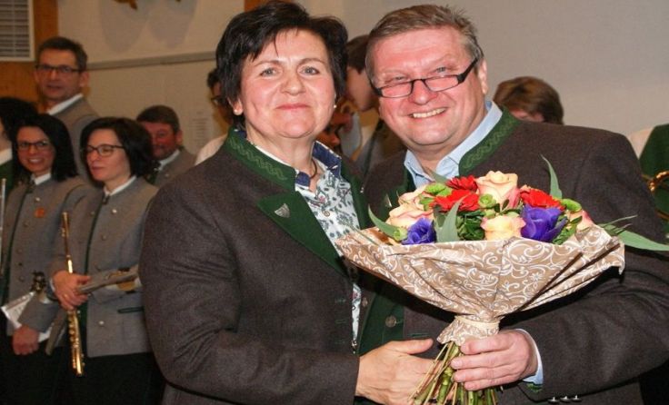 Erwin Kastner mit Gattin Maria. Foto: Michael Riegler 