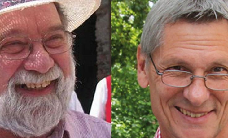Franz Gumpenberger (li.), Engelbert Lasinger Foto: Stelzhamerbund 