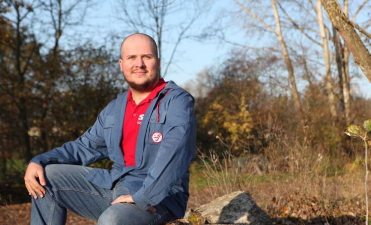 Simon Richter wurde zum Vorsitzenden der neuen SJ-Ortsgruppe Luftenberg gewählt. (Foto: Privat)