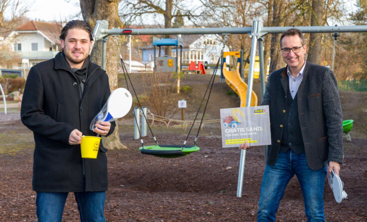 Fabio König und Bezirksobmann Bgm. Max Oberleitner (Foto: ÖAAB Bezirk Perg)