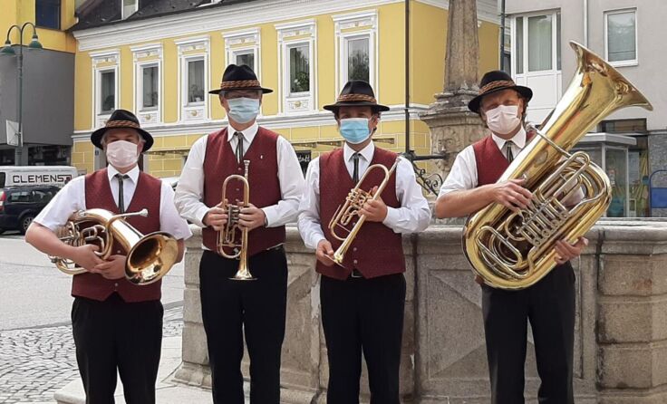 Die Schwertberger Blechbläser spielen beim Benefizkonzert auf. (Foto: MV Schwertberg)