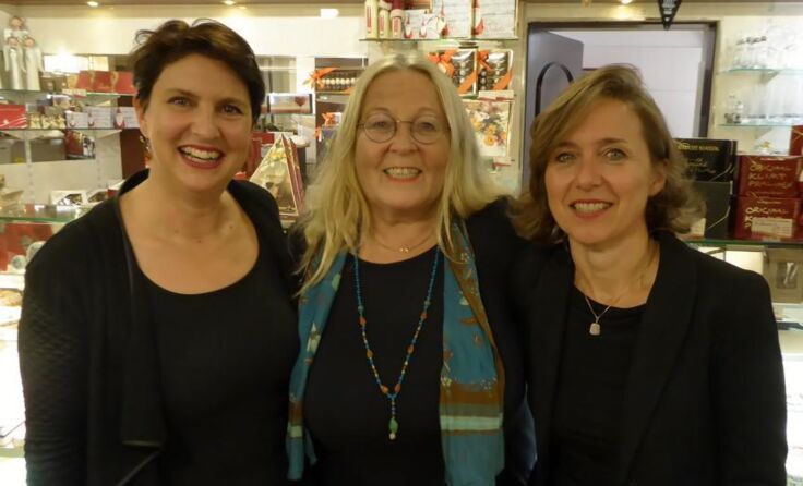 Beate Maxian, Edith Kneifl und Waltraud Ottet (v.l.)