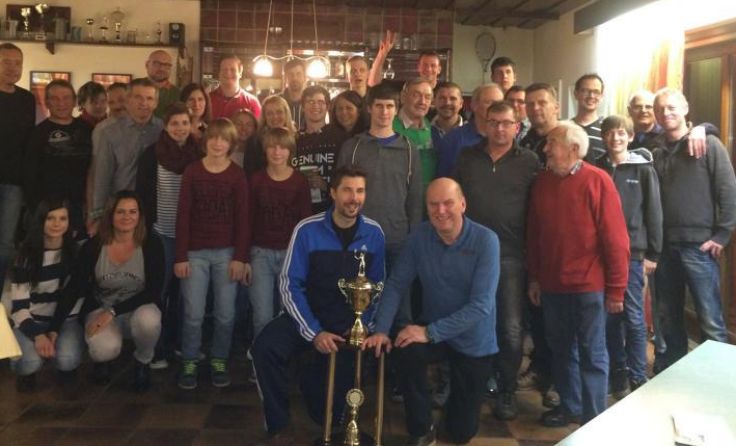 Beim Generationenturnier des Lenzinger Tennisclubs kam natürlich auch der Spaß nicht zu kurz. 