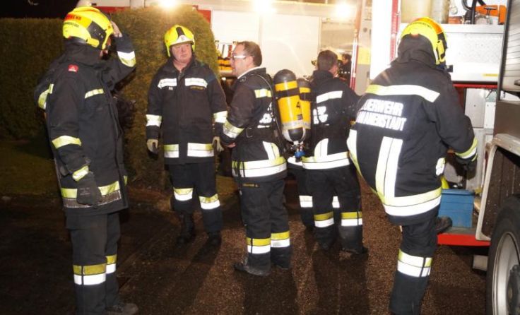 Die Feuerwehr rückte an und löschte den Brand.