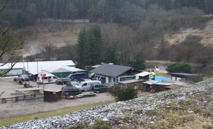 Am Schießplatz Viecht kam es zu dem dramatischen Vorfall. Foto: FF Windern