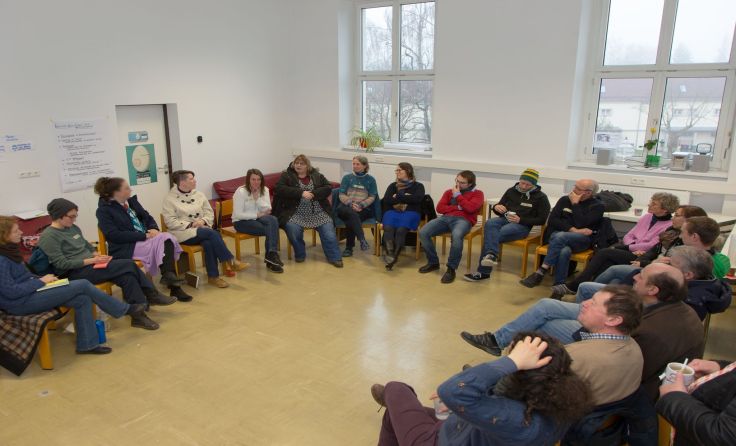 Im OKH Vöcklabruck wurde eifrig diskutiert. Foto: studio46.at