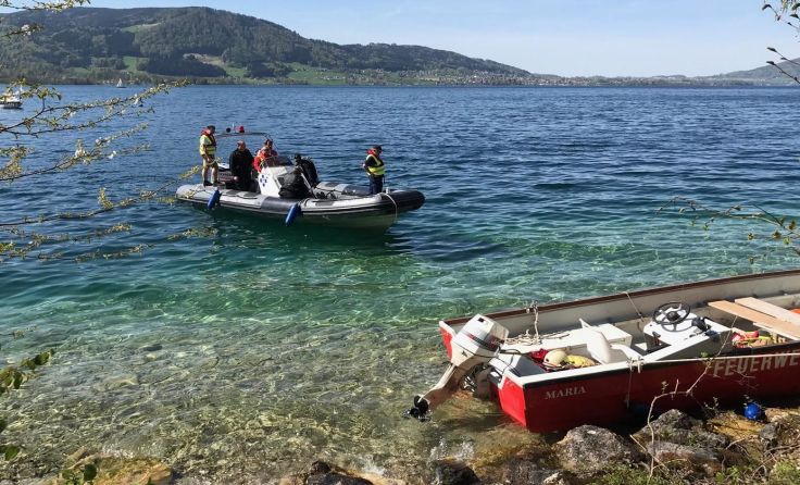 Suchmannschaften sind im Einsatz. Foto: Thomas Leitner