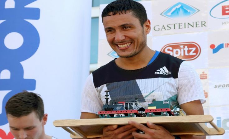 Gewinner Abdelali Razyn mit der Meilen-Lok Foto: Schweinsteiger/LCAV Jodl 