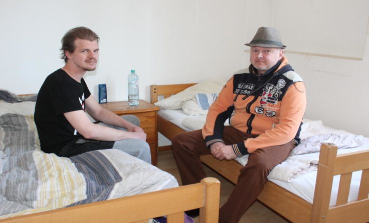 Die Notschlafstelle war heuer rekordverdächtig stark belegt. 