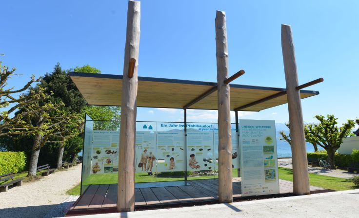 Pavillon in Attersee Foto: Kuratorium Pfahlbau