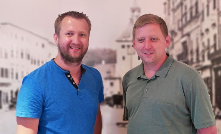 Robert Berghammer und Andreas Schaumberger (r.) Foto: ÖVP Vöcklabruck