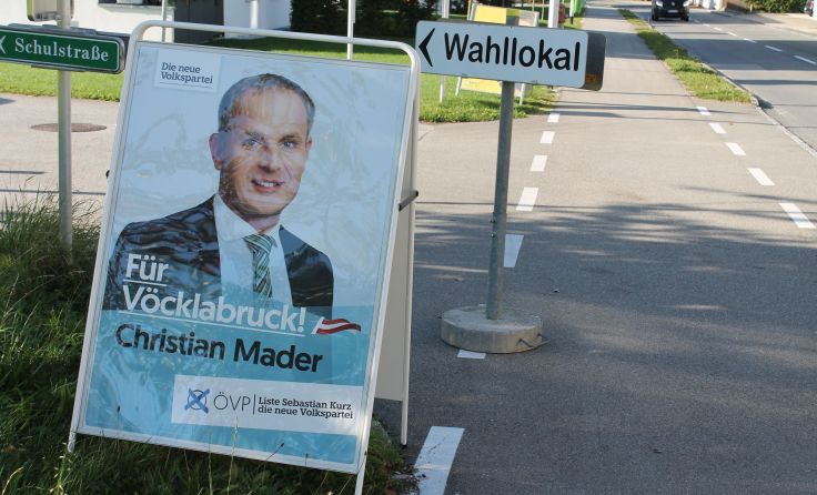 Die ÖVP ist auch auf Bezirksebene Gewinnerin der Nationalratswahl. Foto: Mac