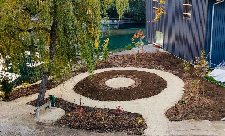 Das neue Platzerl bei der Raudaschlmühle