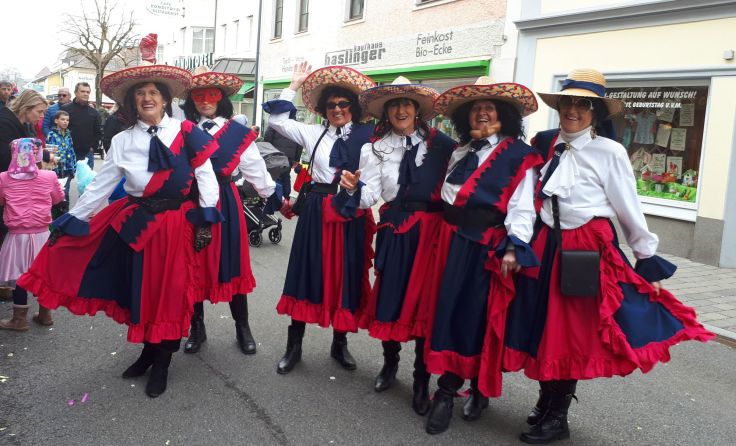 Die Narren sind los. Foto: TVB Attersee-Attergau, Simone Süß