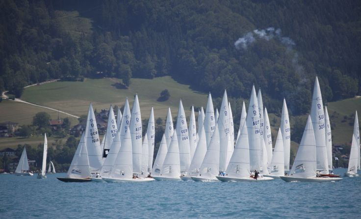Das Starterfeld der Drachen im Jahr 2019Foto: Irene Schanda