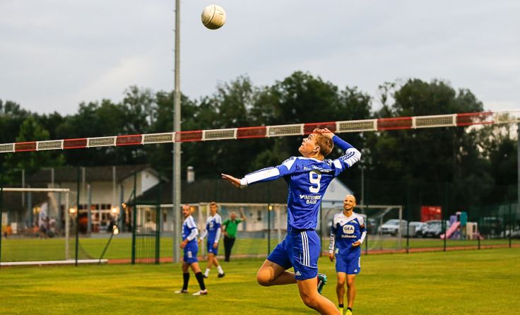 Die Schwanbombers boten dem Publikum beim Heimspiel ein gute Show und siegten. Foto: Franz Ketter