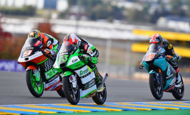 Maximilian Kofler (73) beim Moto3 Rennen in Le Mans Foto: photoPSP/CIP-Greenpower