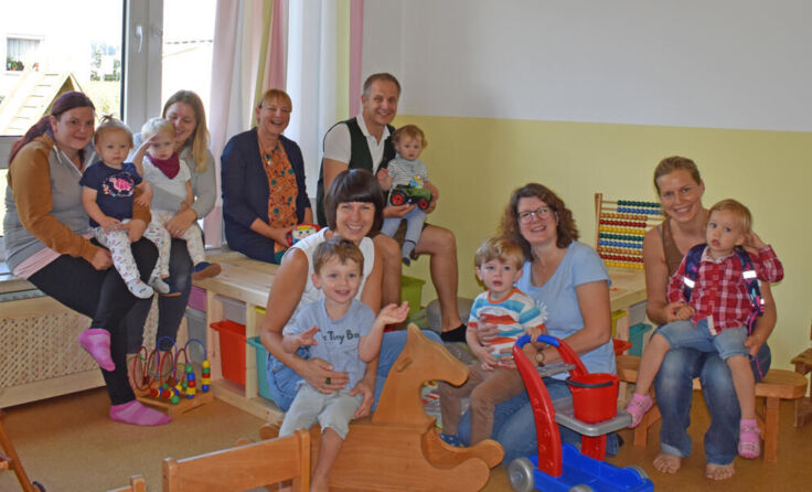 In der neuen Zwergerlstube fühlen sich die Kleinen sehr wohl. (Foto: OÖ Familienbund)
