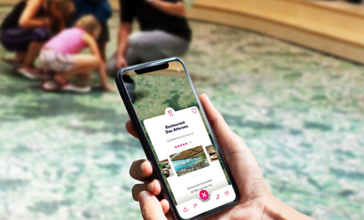 VARENA Landkarte mit Augmented Reality App (Foto: VARENA)