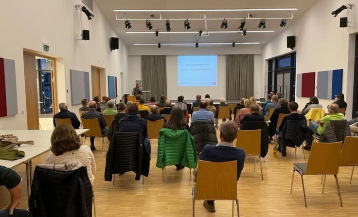 Der Informationsabend zu sauberer Energie war sehr gut besucht. (Foto: OÖVP)